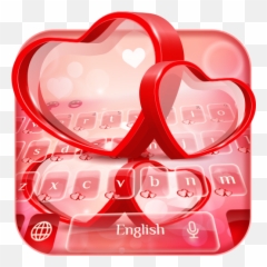 Romantic Love Heart Keypad 10001002 - Girly Emoji,Shiny Heart Emoji