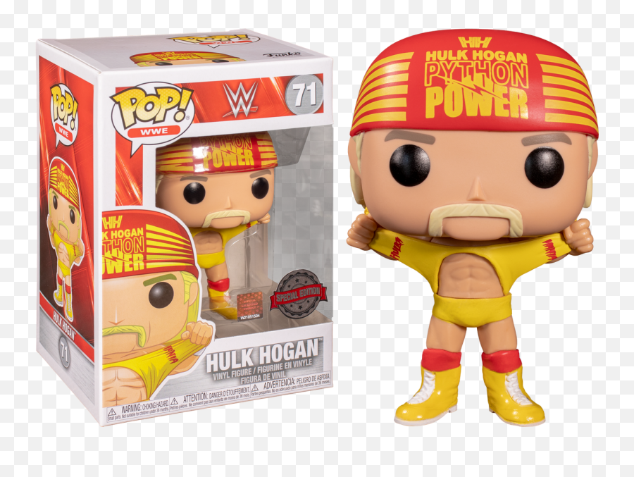 Hulk Hogan Wwe 71 Python Power Wal - Mart Exclusive Funko Pop Emoji,Funko Marvel Hulk Emojis
