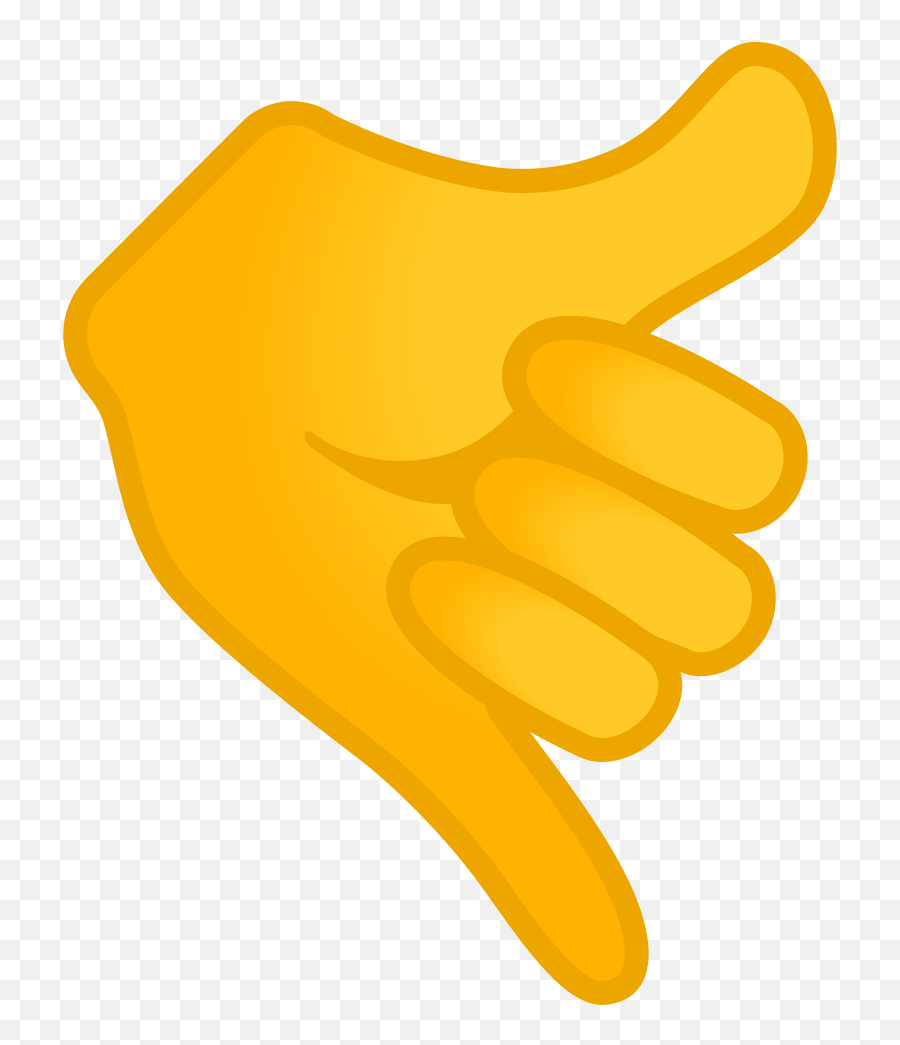 Call Me Hand Icon - Call Me Emoji Png Clipart Full Size Call Me Emoji,Emoji Backpack Target