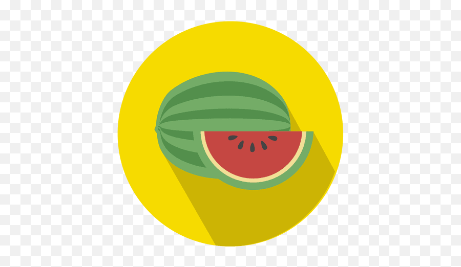 Watermelon Flat Circle Icon Transparent Png U0026 Svg Vector Emoji,Watermelon Fruit Emoji