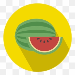 Watermelon Flat Circle Icon Transparent Png U0026 Svg Vector Emoji,Watermelon Fruit Emoji