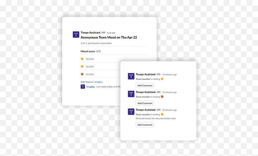 Team Mood Tracker Check - In Troopr Emoji,Feeling Tracker Emoji