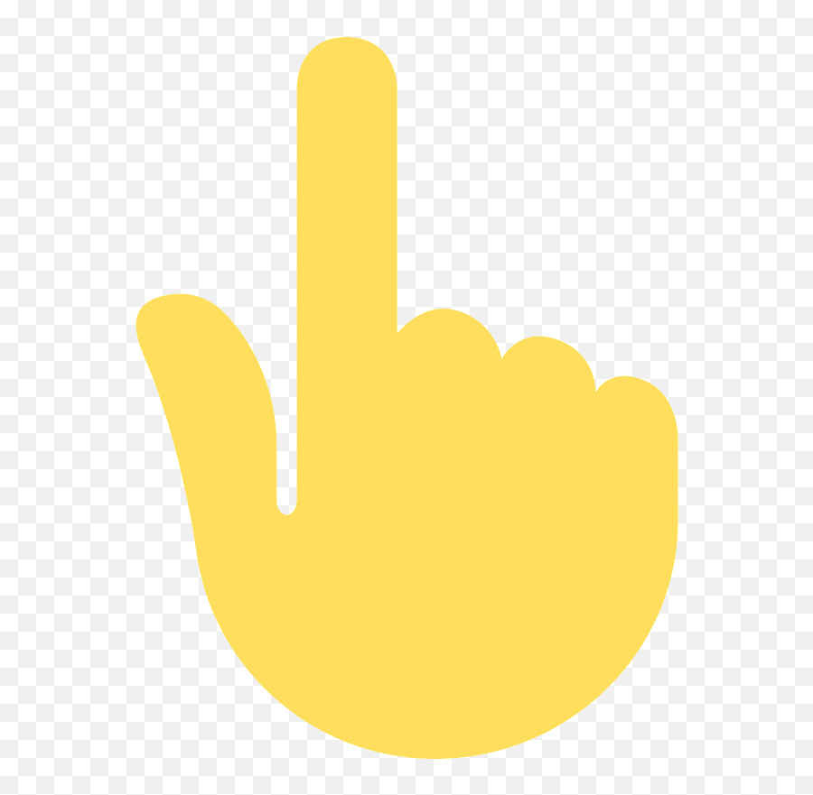 Backhand Index Pointing Up Emoji Clipart Free Download,Significado De Los Emojis