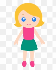 Female Clipart Animated Female Animated Transparent Free - Clipart Blonde Girl Png Emoji,Blonde Woman Emoji