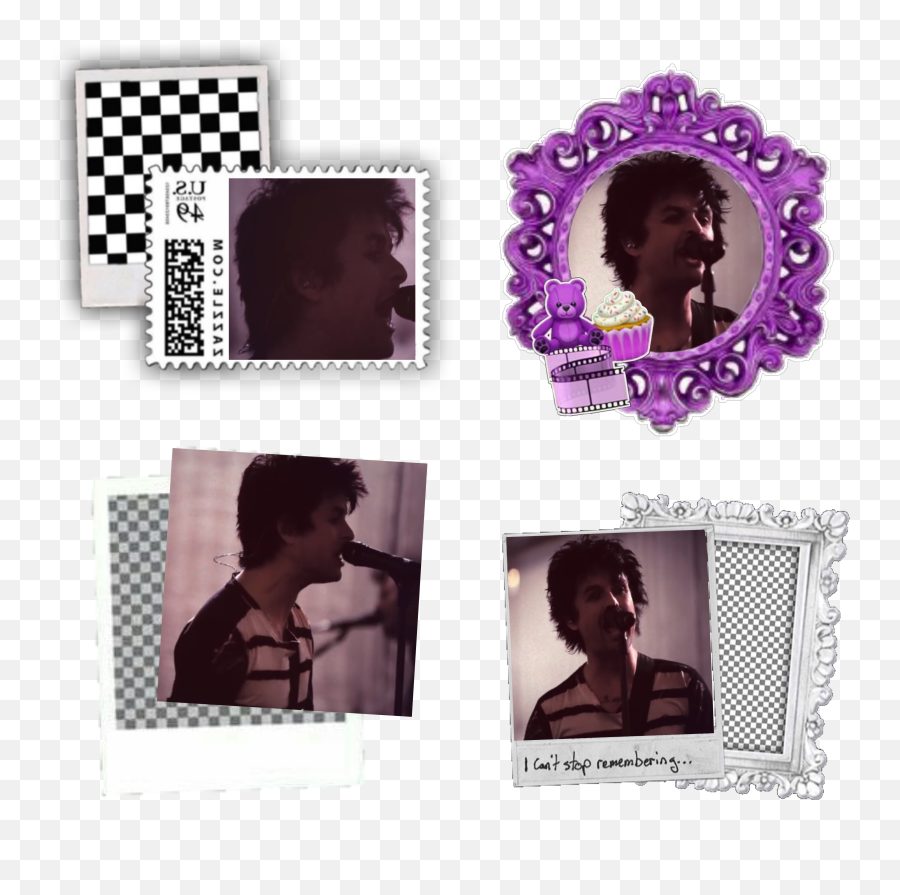 Green Day Billie Joe Armstrong Sticker By U200d - Hair Design Emoji,Joe Emoji Meme