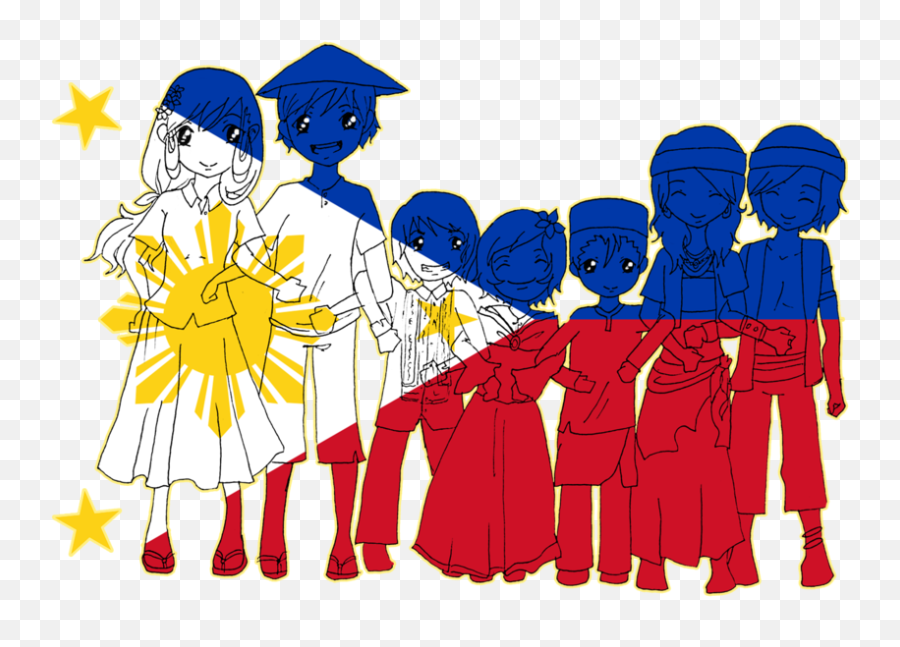Chibi Philippines Png Clipart - Clipart Filipino Emoji,Flag And Boat Emoji Pop