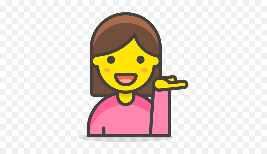 Woman Tipping Hand Free Icon Of 780 - Woman Astronaut Icon Png Emoji,Emoji Vector Pack