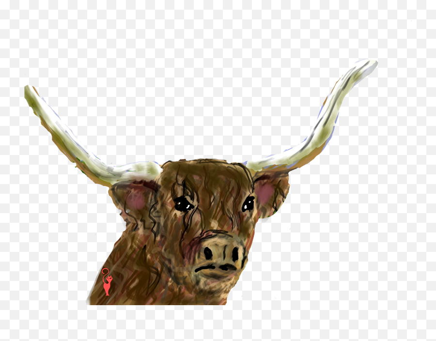 Schorns Bull Horns Sticker - Ox Emoji,Texas Longhorns Emoji