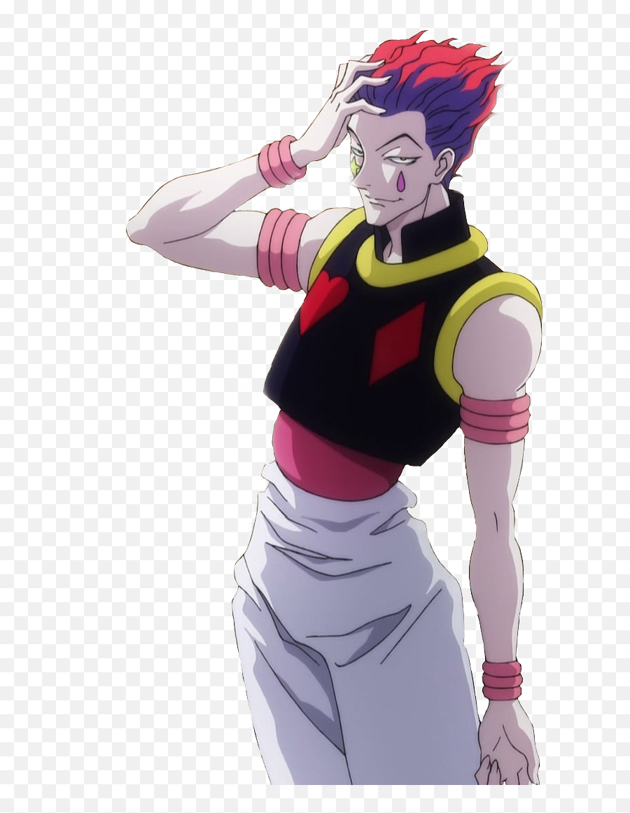 Hisoka Stickers - Hisoka Hunter X Hunter Emoji,Hisoka Face Emoji