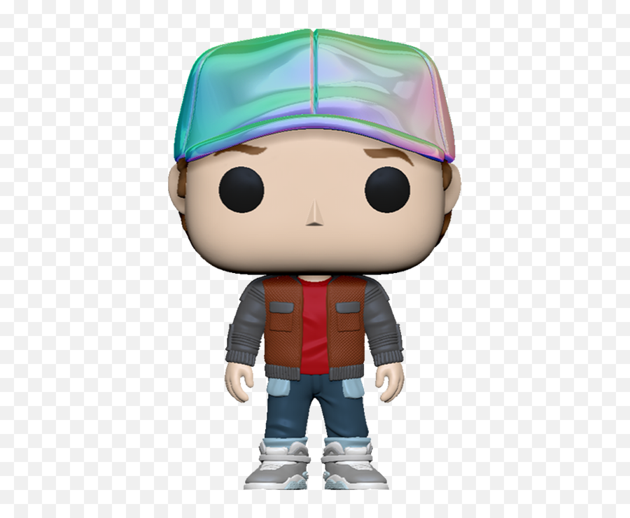 Funko Vinyl Collectable Figures - Back To The Future Marty Funko Pop Emoji,Translucent Baymax Funko Pop Emoticon