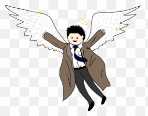 Gabriel And Castiel Explore Tumblr Posts And Blogs Tumgir - Angel Emoji,Castiel Season 5 Emotion Quote