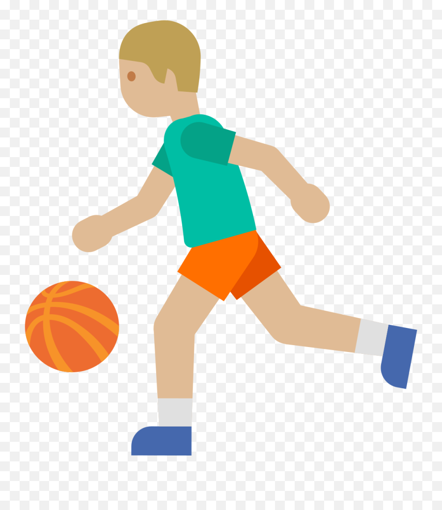 Emoji U26f9 1f3fc - Patear El Balon De Basquet,Sports Emoji