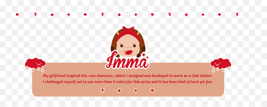 Imma - Chat Stickers By Cataldo Cappiello Happy Emoji,Aww Text Emoticon