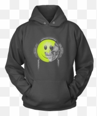 Dj Smiley Skull - Duramax Diesel Duramax Hoodie Emoji,Pit Bull Emoticon