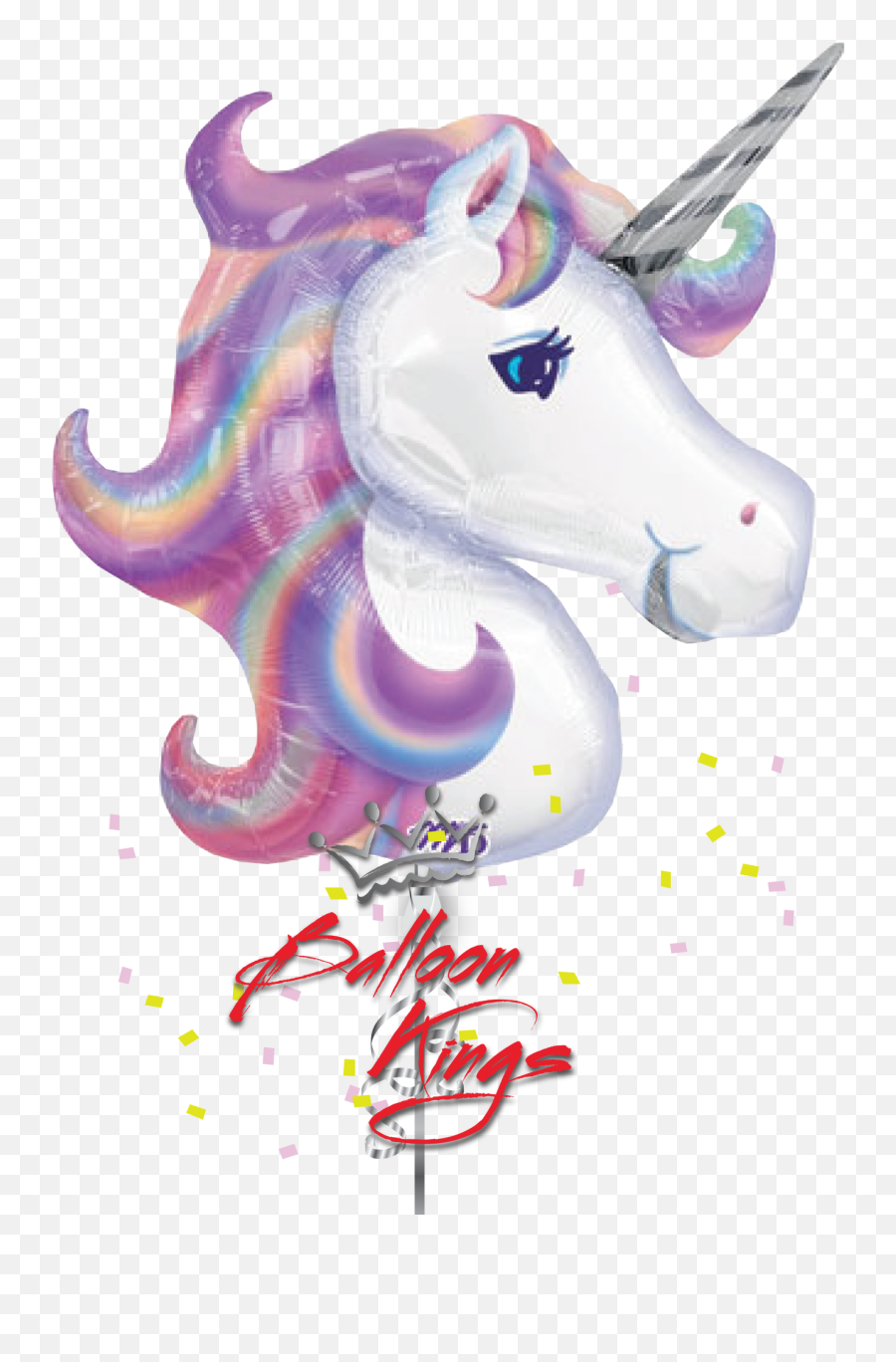 Pastel Unicorn - Unicorn Foil Balloon Emoji,Emojis Unicorn Lupita