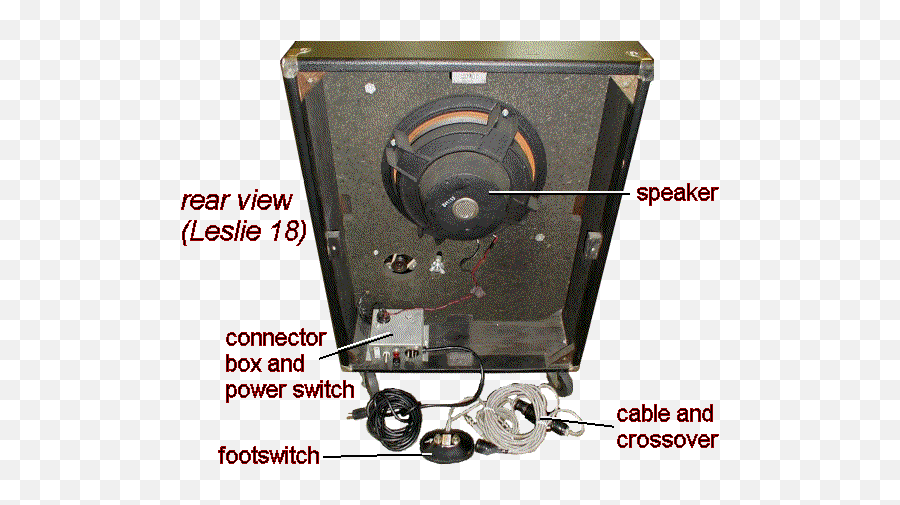 Inside The Fender Vibratone - Vibratone Leslie Emoji,Work Emotion G37