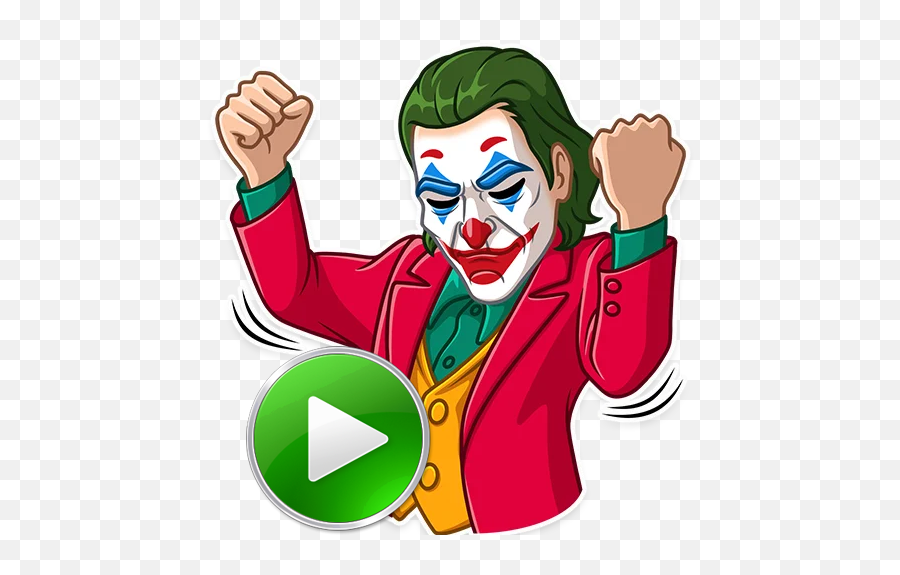 Animated Stickers Memes Superhero - Joker Telegram Stickers Emoji,Superhero Emoticons For Android
