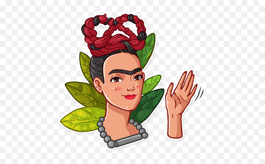 Frida Sticker Pack - Frida Kahlo Whatsapp Stickers Emoji,Frida Khalo Emoji
