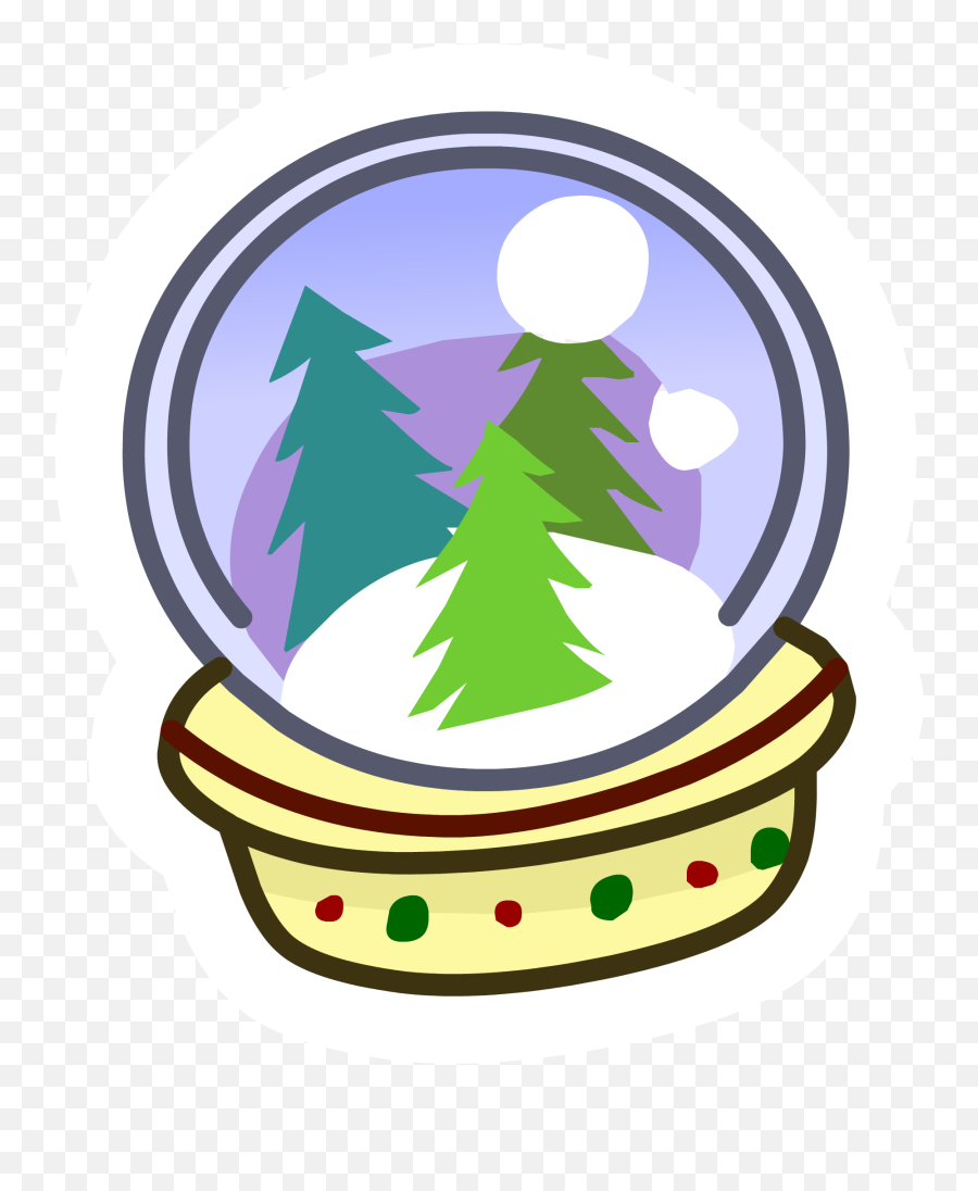 Snow Globe Pin Club Penguin Wiki Fandom - For Holiday Emoji,Globe Emojis Discord