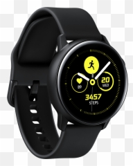 Samsung Galaxy Watch Active - Samsung Galaxy Active Black Emoji,How To Get Emojis On Samsung Galaxy S4