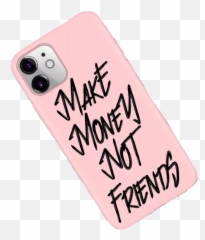 Make Money Not Friends Iphone Case - Smartphone Emoji,Bunny Emoji Iphone X Case