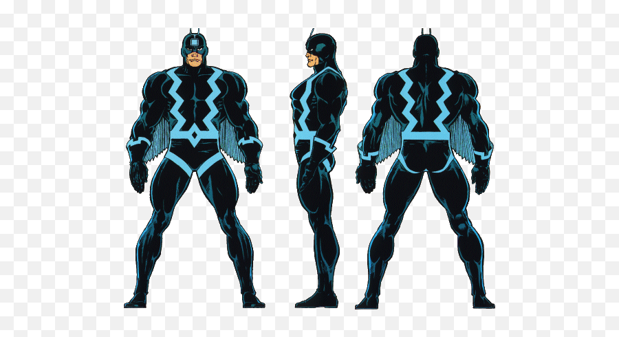 Black Bolt - Black Bolt Model Sheet Emoji,Marvel Character Controls Emotion