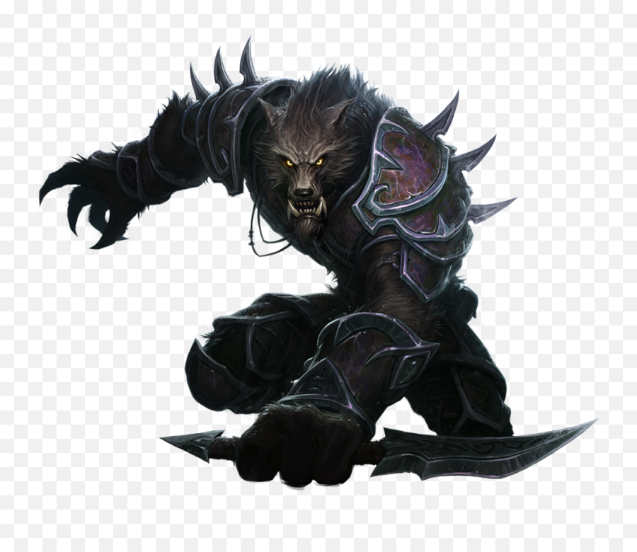 Warcraft Heroes Handbook V101 Gm Binder - World Of Warcraft Worgen Png Emoji,Scariest Emotion Icy Rage