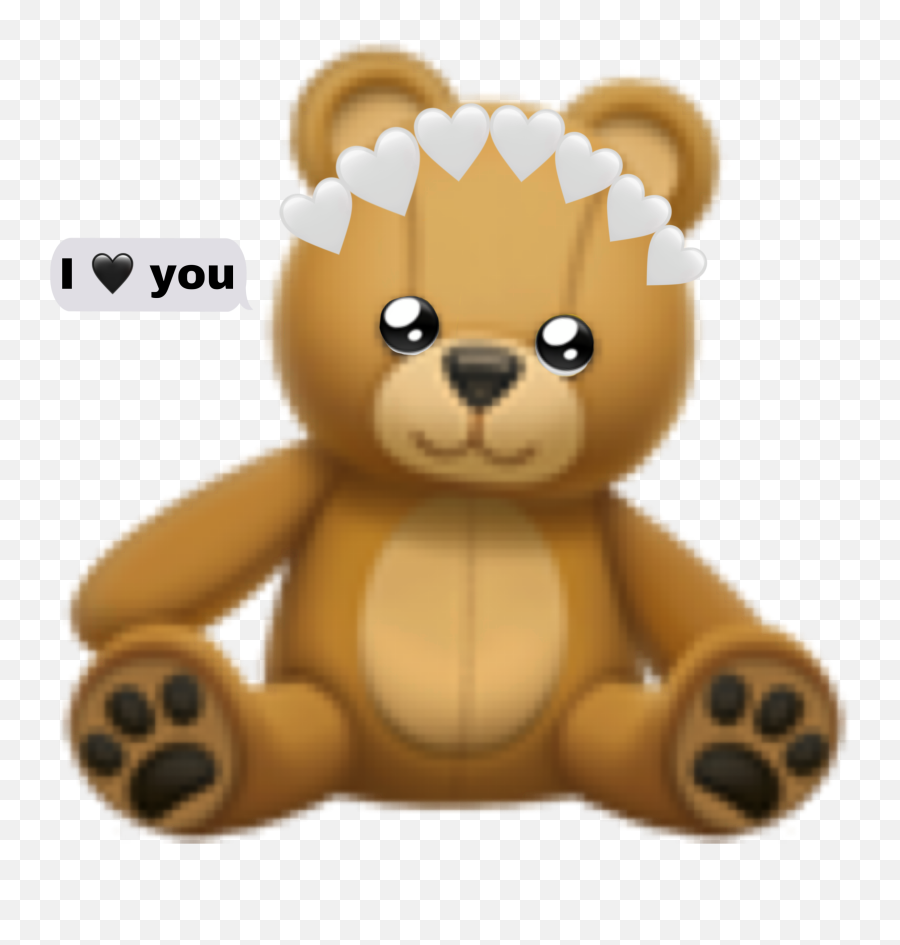 The Most Edited Bear Picsart - Iphone Teddy Bear Emoji Png,Cute Japanese Bear Emoji