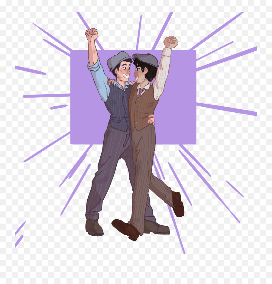 Crutchie X Davey - Javid Newsies Emoji,Emotions In Exile S'chn T'gai Spock