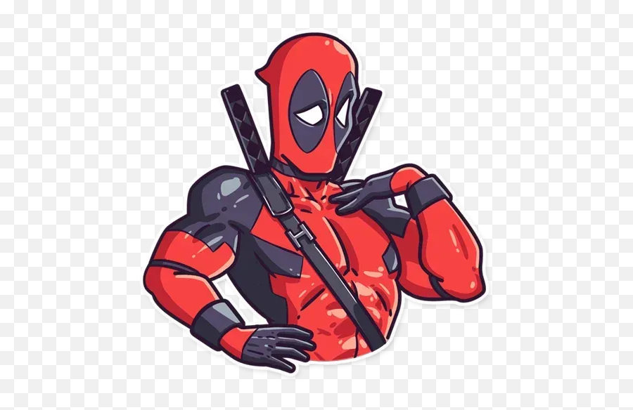 Deadpool Sticker Pack - Stickers Cloud Emoji,Deadpool In Emojis