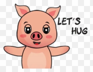 Laizy Piggy Daily Talk Sticker Pack - Stickers Cloud Emoji,How To Draw Fun2draw Emojis