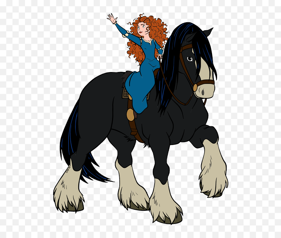 Merida Png - Merida Riding Horse Angus Mane 3163042 Merida Horse Emoji,Horse Riding Emoji