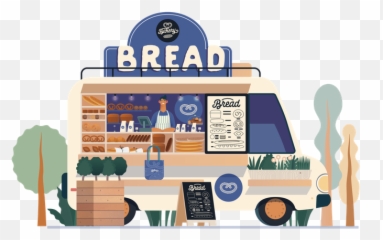 Bread Emoji Icon - Download In Flat Style,Bread Emoji