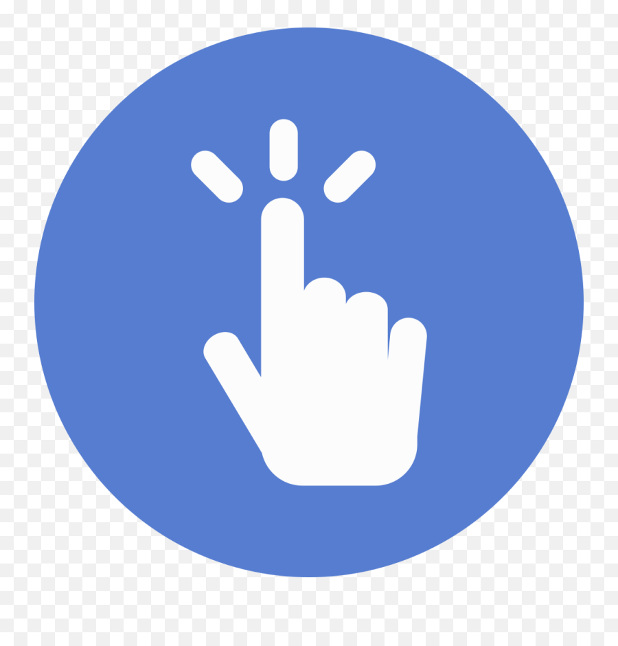 Election Polling Finger Icon Circle Blue Election Iconset - Vote Icon Finger Emoji,Voting Emoji