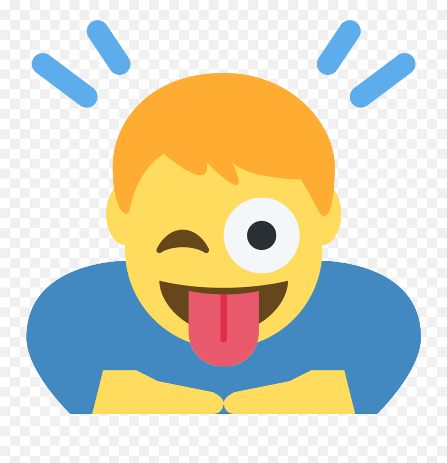 Emoji Face Mashup Bot On Twitter Person Bowing - Person,Winking Face Emoji