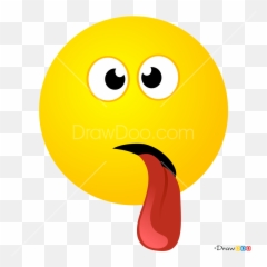 How To Draw Tired Smilies - Happy Emoji,Tired Emoticon