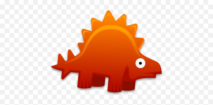 Dinosaur Stegosaurus Cartoon Icon - Dinosaur Icns Emoji,Brontosaurus Emoji