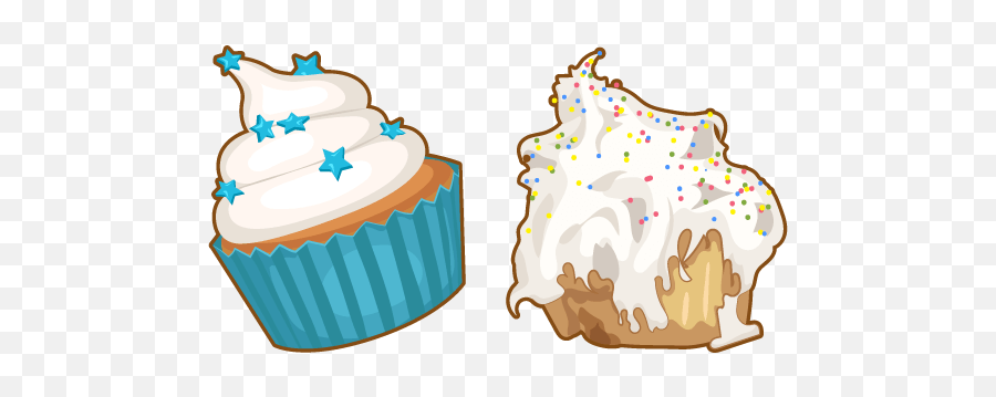 Nailed It Cupcake Cursor - Baking Cup Emoji,Nailed It Emoji Cakes