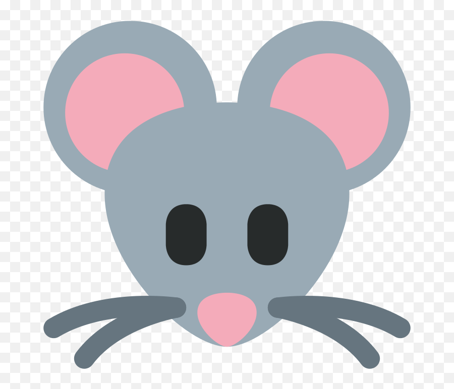 Mouse Face Emoji - Discord Mouse Emoji,Mouse Face Emoji
