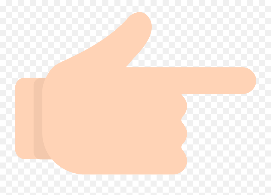 Backhand Index Pointing Right Emoji - Pointing Finger Emoji Black Background,Pointing Emoji