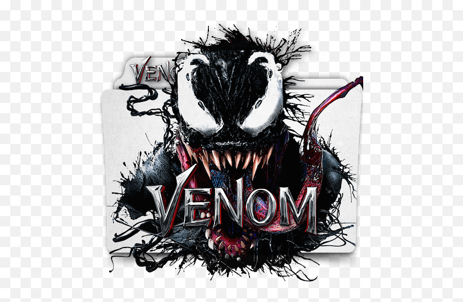 Venom 2018 Movie Folder Icon - Venom Folder Icon Emoji,Venom Emoji