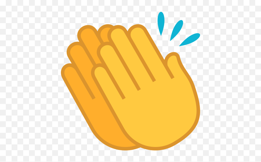 Clapping Hands People Gif - Clap Emoji Transparent,Hand Clap Emoji