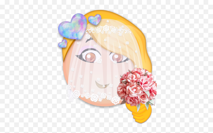Bride Emojisticker Emojimaker Bride - Happy,Sister Emoji