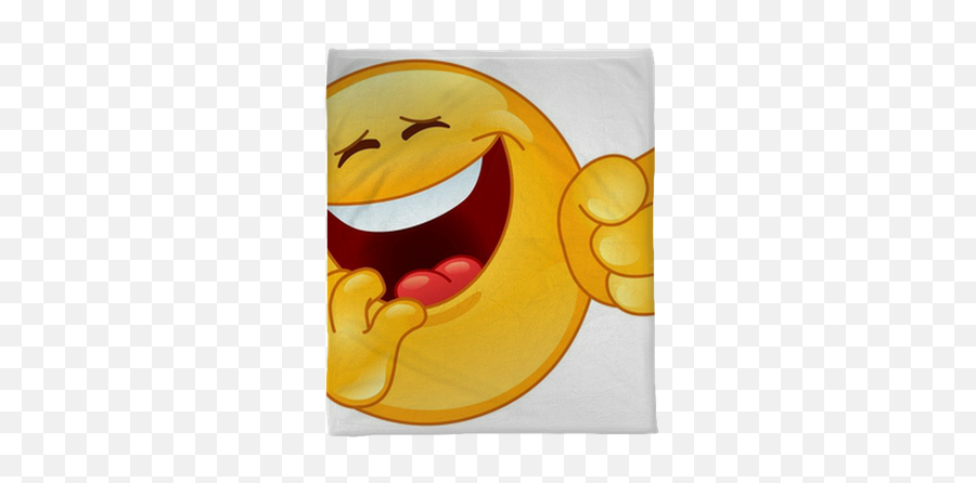 Laughing And Pointing Emoticon Plush Blanket U2022 Pixers - We Live To Change Smiley Qui Pleure De Rire Emoji,Laughing Emoticon Images