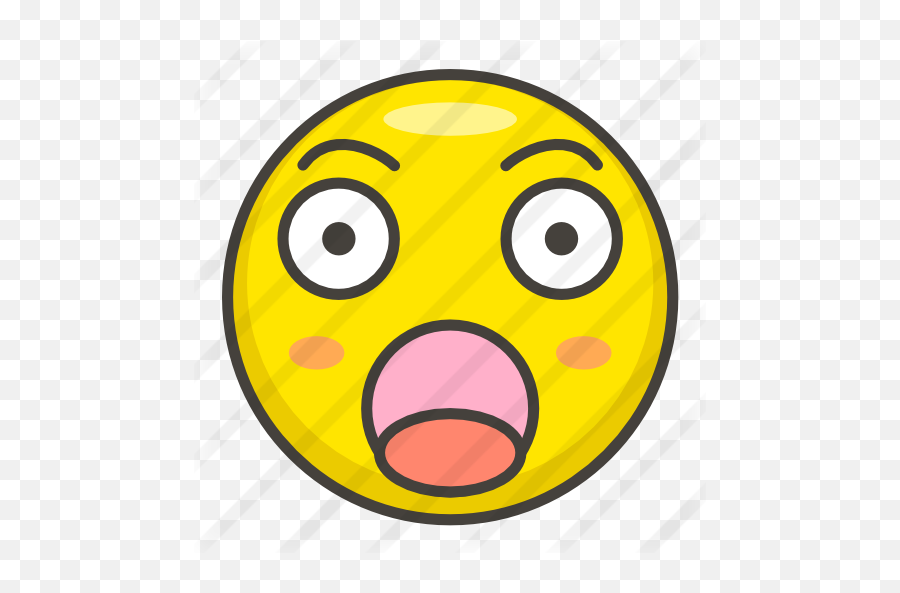 Asombrado - Smiley Emoji,Emoticon Asombrado