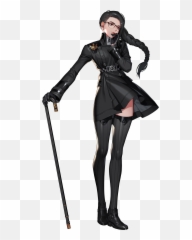 Adela - Black Survival Characters Emoji,Survival Emoticons