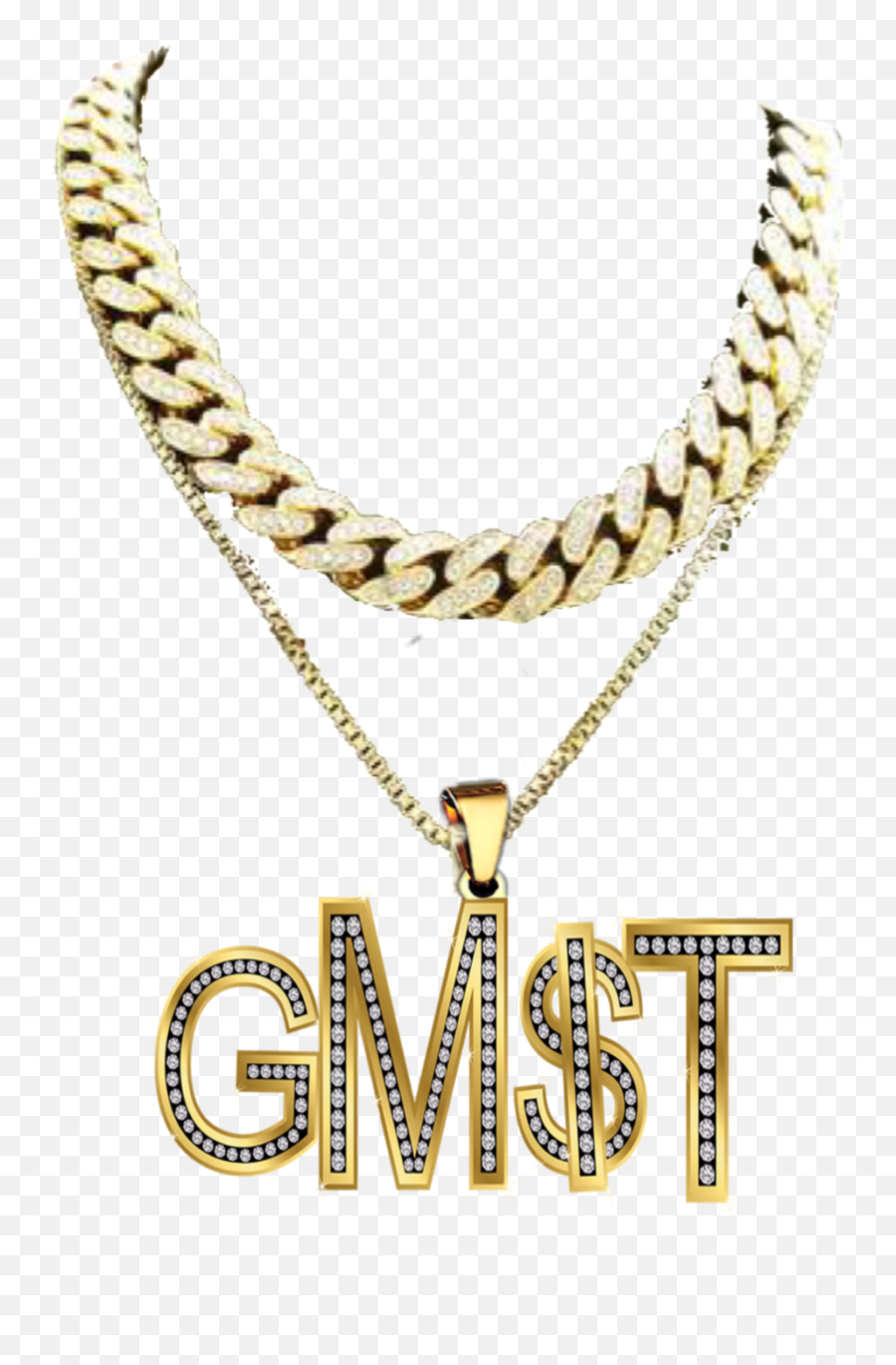 Jewerly Necklace Chain Diamond Gold Sticker By Gmstkz - Draw King Von Chain Emoji,Jewerly Emojis