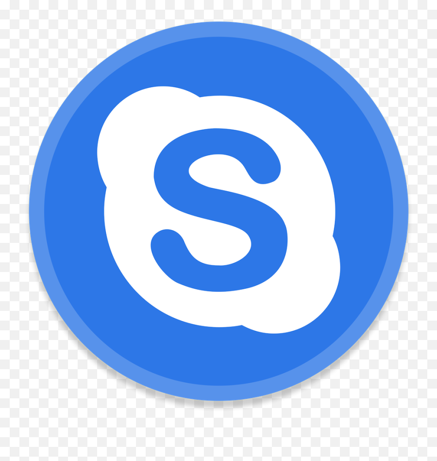 Skype Icon Button Ui App Pack One Iconset Blackvariant - Facebook Twitter Instagram Telegram Png Emoji,Skype Holding Hands Emoticon