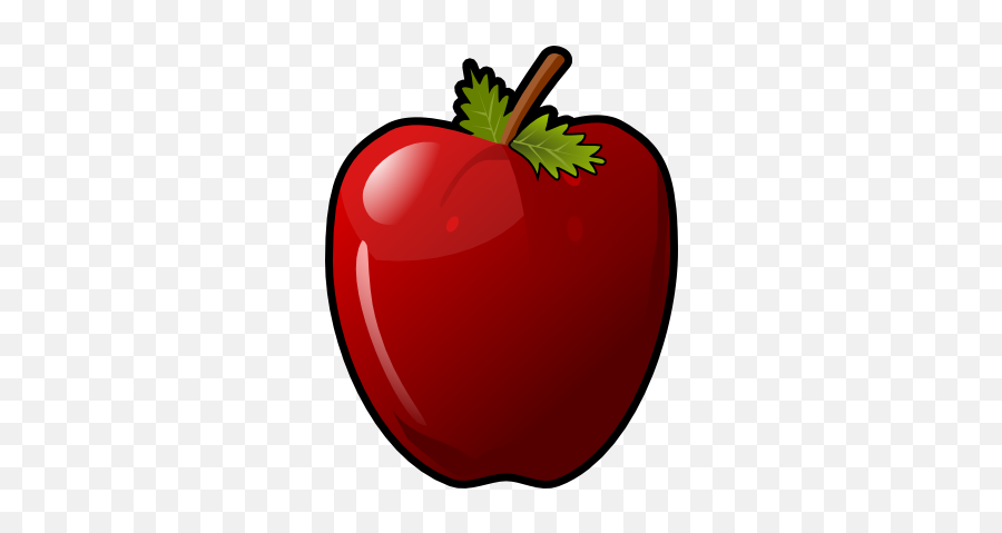 Free Apple Clip Art Pictures - Clipartix Superfood Emoji,Easy Cute Fun2drawings Emojis