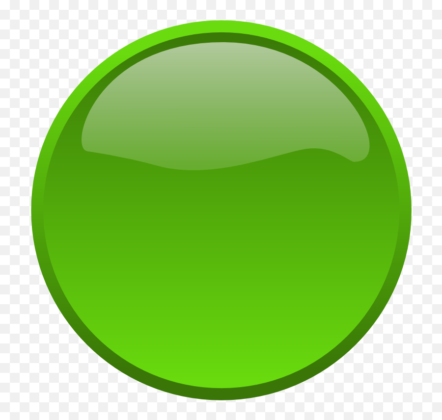 Button - Green Clip Art 116758 Free Svg Download 4 Vector Icon Green Circle Png Emoji,Tos Emoticon Scroll